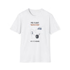 Pre-Flight "Inspection" T-Shirt — Funny Pilot/Aviation Tee