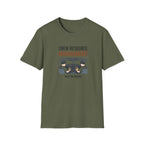 Crew Resource Management T-Shirt — Pilot Cockpit 'Pass the Snacks' Aviation Tee