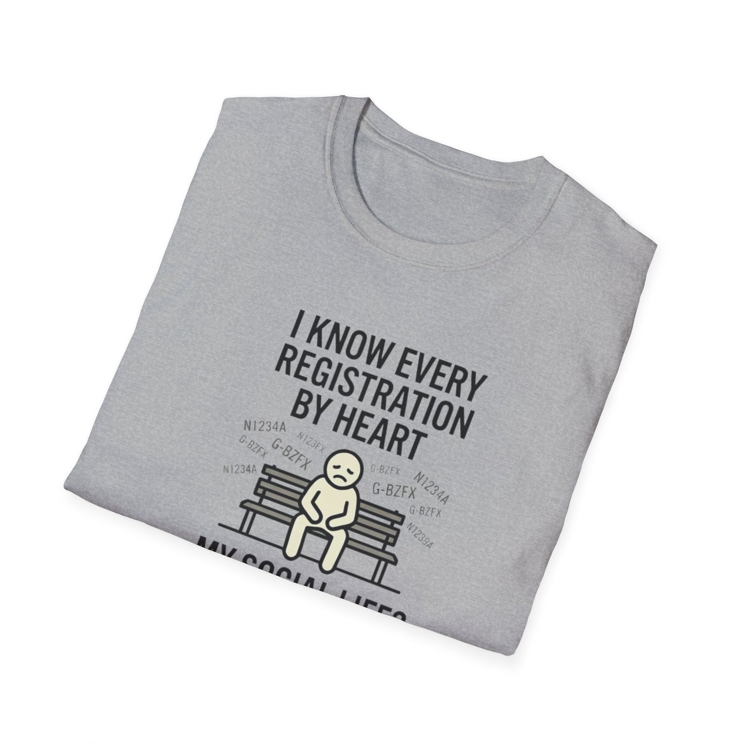 T‑Shirt - "I Know Every Registration By Heart" Funny Web Developer Tee