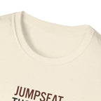 Jumpseat Thoughts T-Shirt — "Did I Unplug the Coffee Pot?" Pilot Humor Tee
