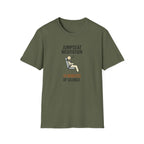 T-Shirt — "Jumpseat Meditation: 10 Minutes of Silence" Pilot Travel Tee