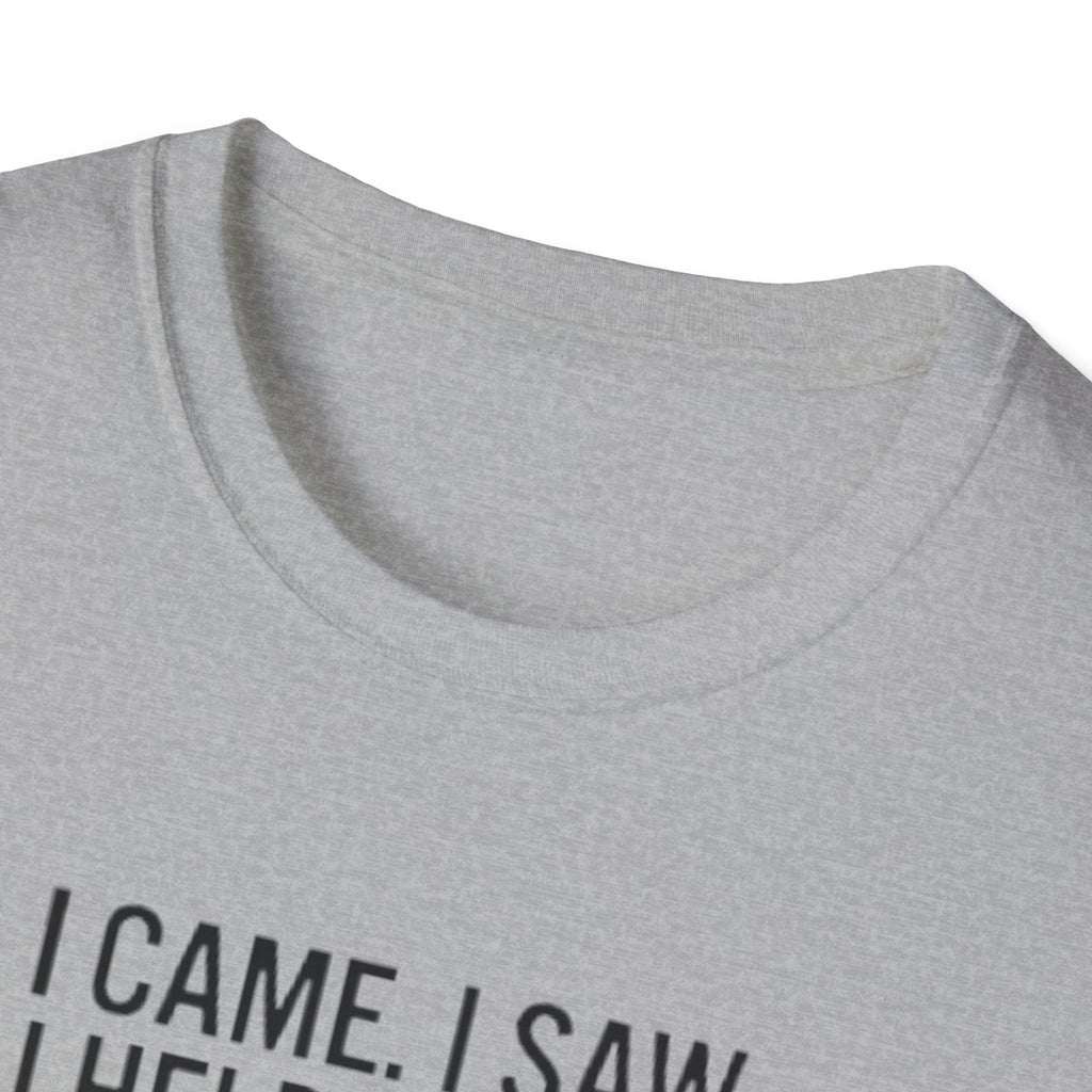 Aviation T-Shirt — "I Came. I Saw. I Held Short." Pilot Runway Graphic Tee
