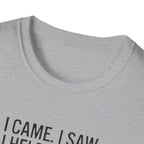 Aviation T-Shirt — "I Came. I Saw. I Held Short." Pilot Runway Graphic Tee