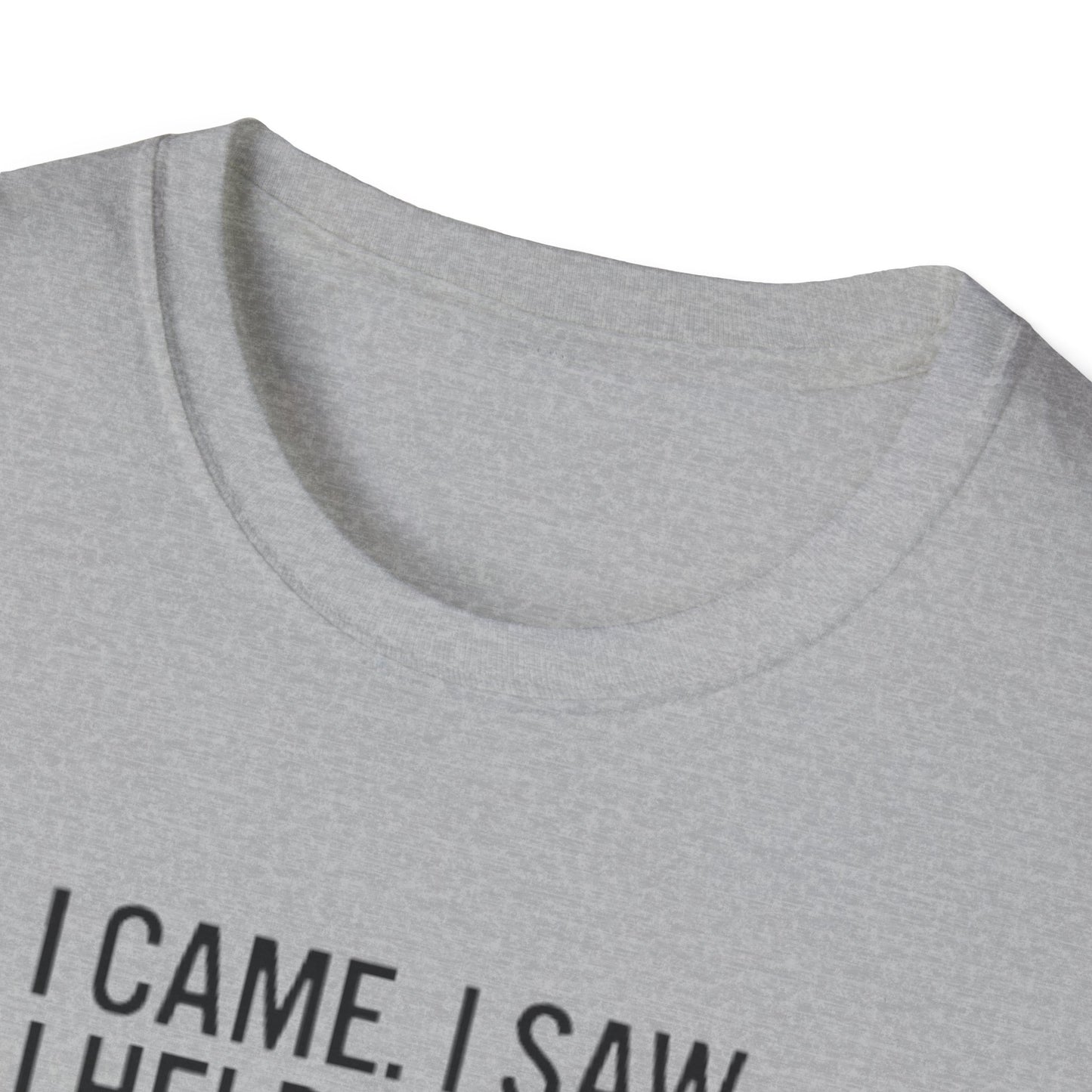 Aviation T-Shirt — "I Came. I Saw. I Held Short." Pilot Runway Graphic Tee
