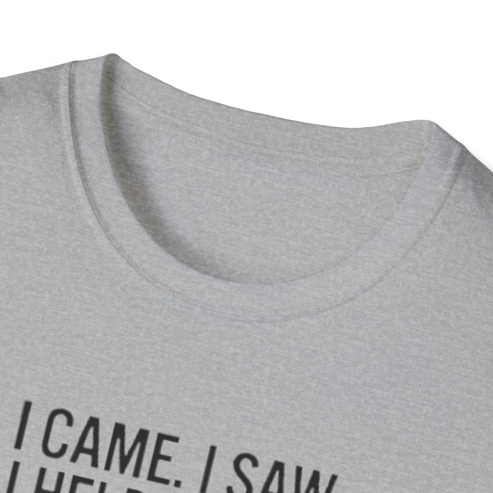 Aviation T-Shirt — "I Came. I Saw. I Held Short." Pilot Runway Graphic Tee