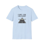 Aviation T-Shirt — "I Came. I Saw. I Held Short." Pilot Runway Graphic Tee