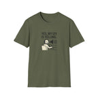 CFI Instructor T‑Shirt — "Yes, My CFI Is Yelling" Pilot Shirt