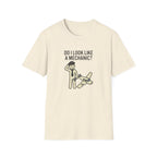 Mechanic Pilot T‑Shirt — "Do I Look Like a Mechanic?" Funny Aviation Tee