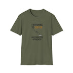 T-Shirt — “I’m Paying to Suffer” Pilot Humor Tee (Unstabilized Approach)