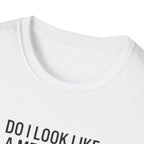Mechanic Pilot T‑Shirt — "Do I Look Like a Mechanic?" Funny Aviation Tee
