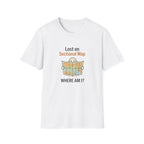 Lost on Sectional Map T-Shirt — Funny Travel Map Tee (Where Am I?)