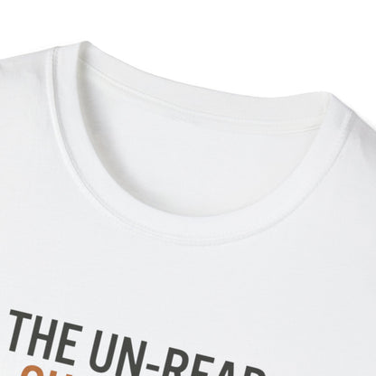 T-Shirt — “The Un-Read Checklist: Did I Set the Trim?” Funny Book Lover Tee