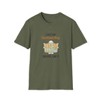 Lost on Sectional Map T-Shirt — Funny Travel Map Tee (Where Am I?)