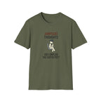 Jumpseat Thoughts T-Shirt — "Did I Unplug the Coffee Pot?" Pilot Humor Tee