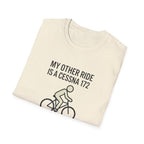 Cessna 172 Bike Shirt — "My Other Ride Is a Cessna 172" Graphic Tee