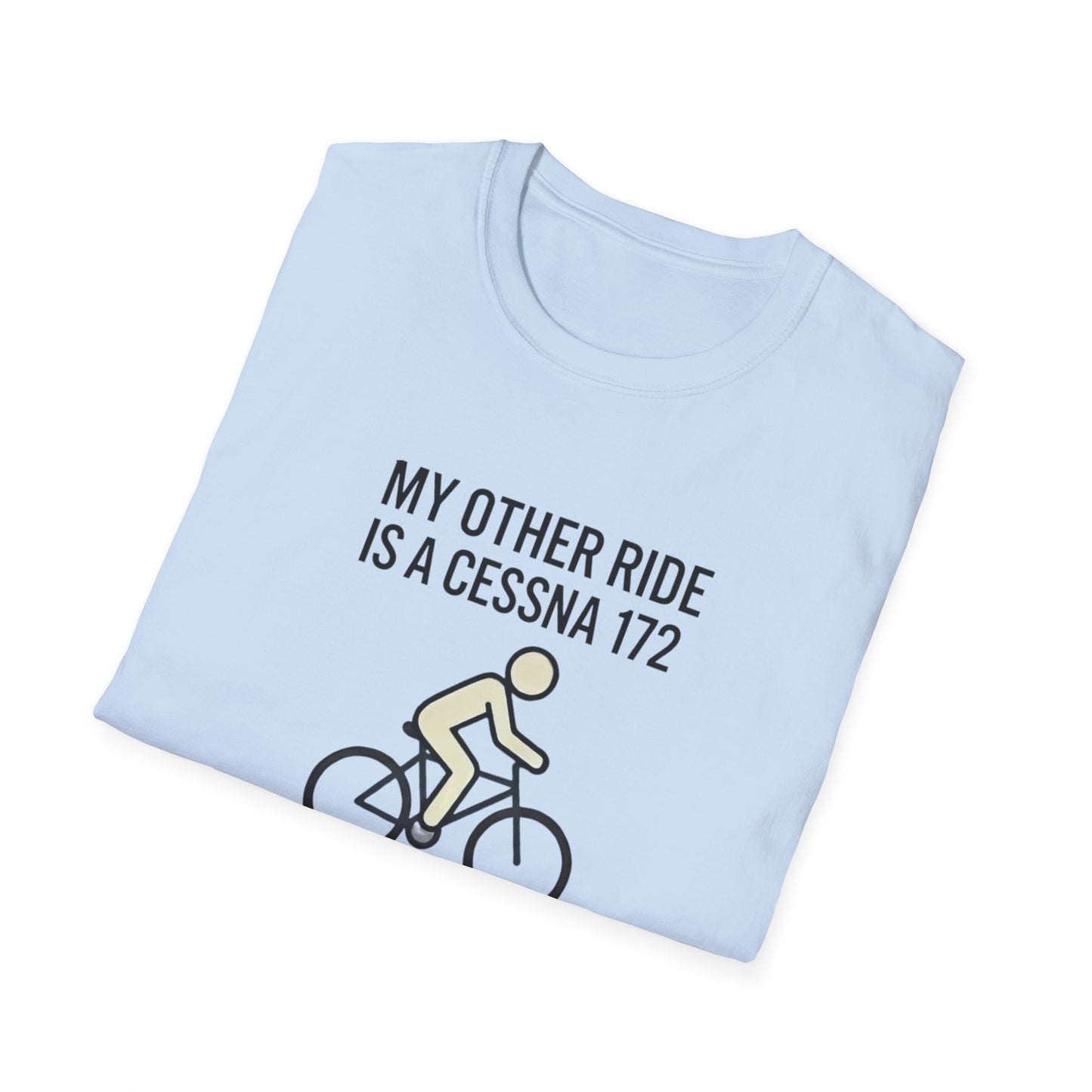 Cessna 172 Bike Shirt — "My Other Ride Is a Cessna 172" Graphic Tee