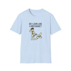 Mechanic Pilot T‑Shirt — "Do I Look Like a Mechanic?" Funny Aviation Tee