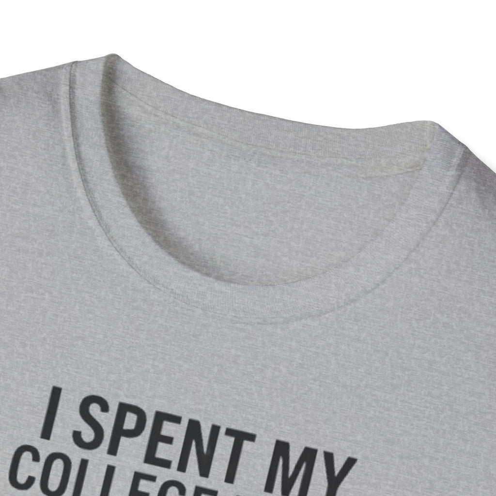I Spent My College Fund on 100LL Aviation T-Shirt — Funny Pilot Fuel Shirt