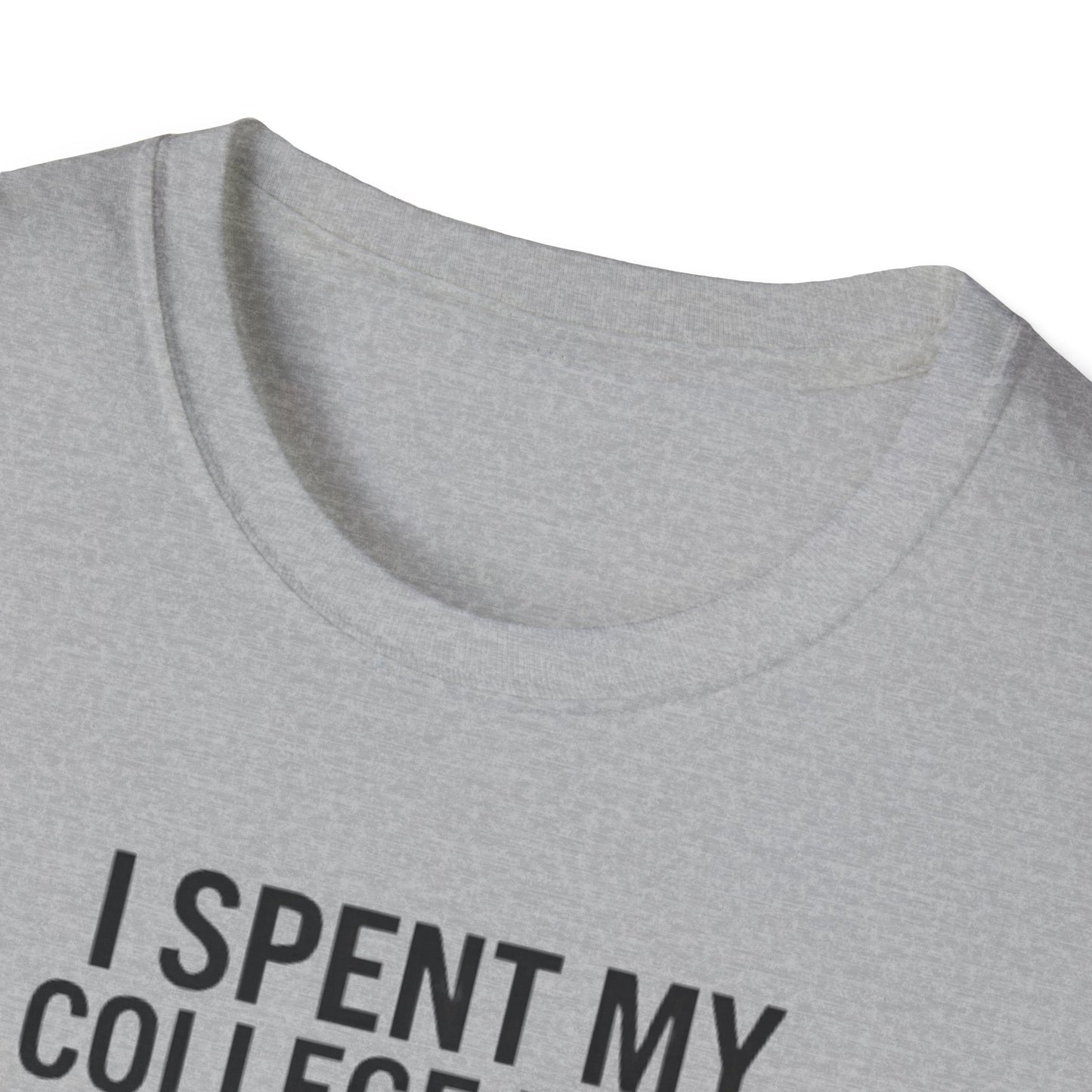 I Spent My College Fund on 100LL Aviation T-Shirt — Funny Pilot Fuel Shirt