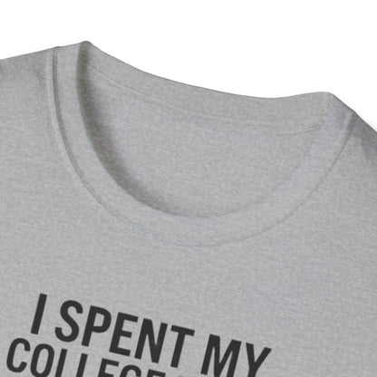 I Spent My College Fund on 100LL Aviation T-Shirt — Funny Pilot Fuel Shirt