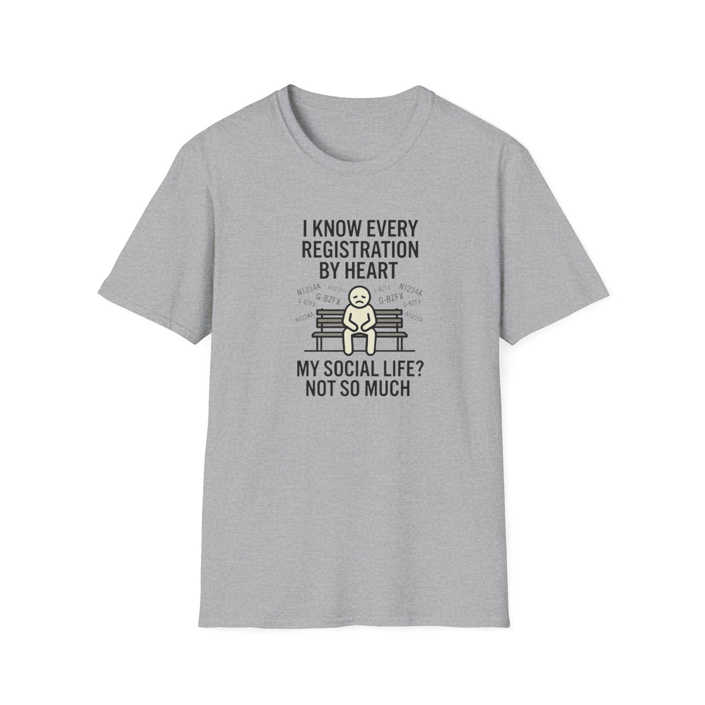 T‑Shirt - "I Know Every Registration By Heart" Funny Web Developer Tee
