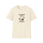 Layover Clock T-Shirt — Travel Humor Tee (“Layover, Not Restover”)