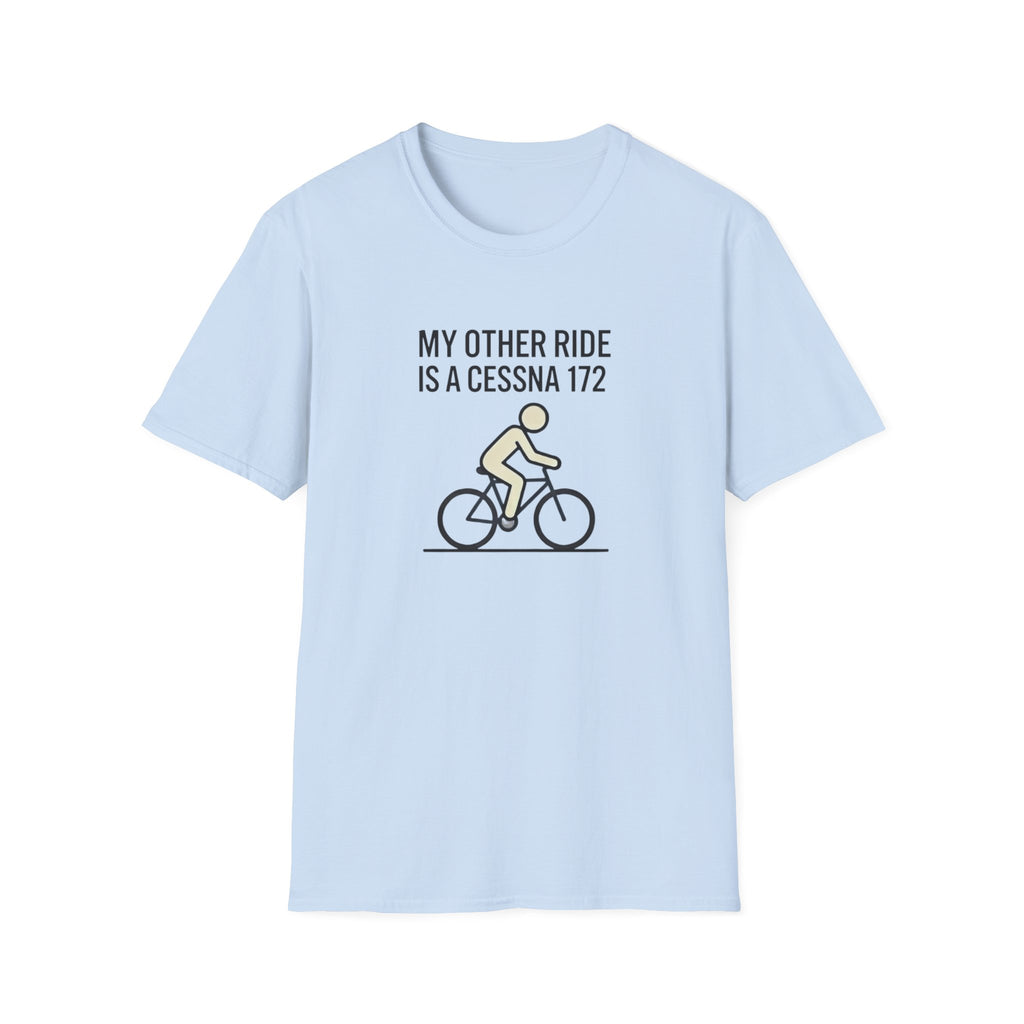 Cessna 172 Bike Shirt — "My Other Ride Is a Cessna 172" Graphic Tee