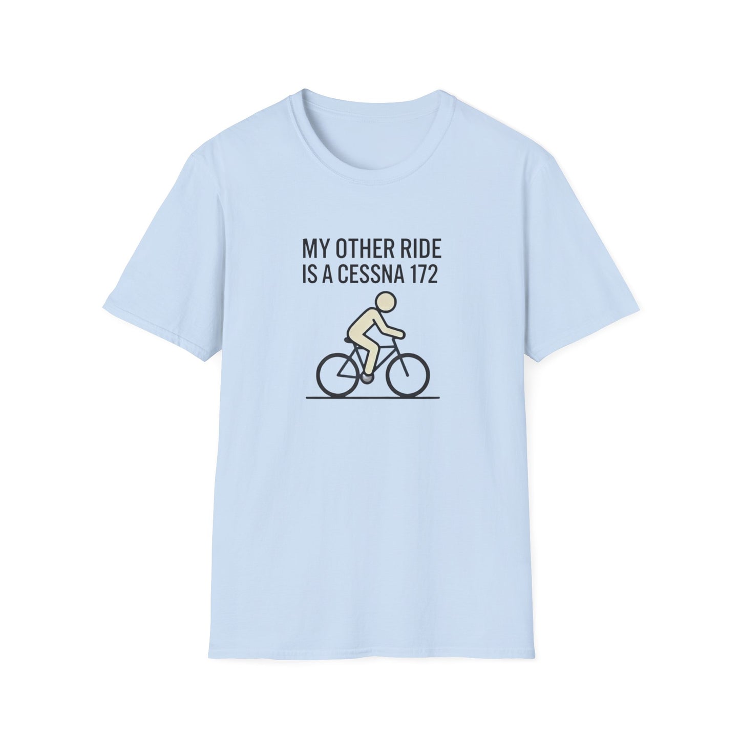 Cessna 172 Bike Shirt — "My Other Ride Is a Cessna 172" Graphic Tee