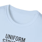 Uniform Struggles T-Shirt — Funny Police/Uniform Humor Tee (“It’s Part of the Brand”)