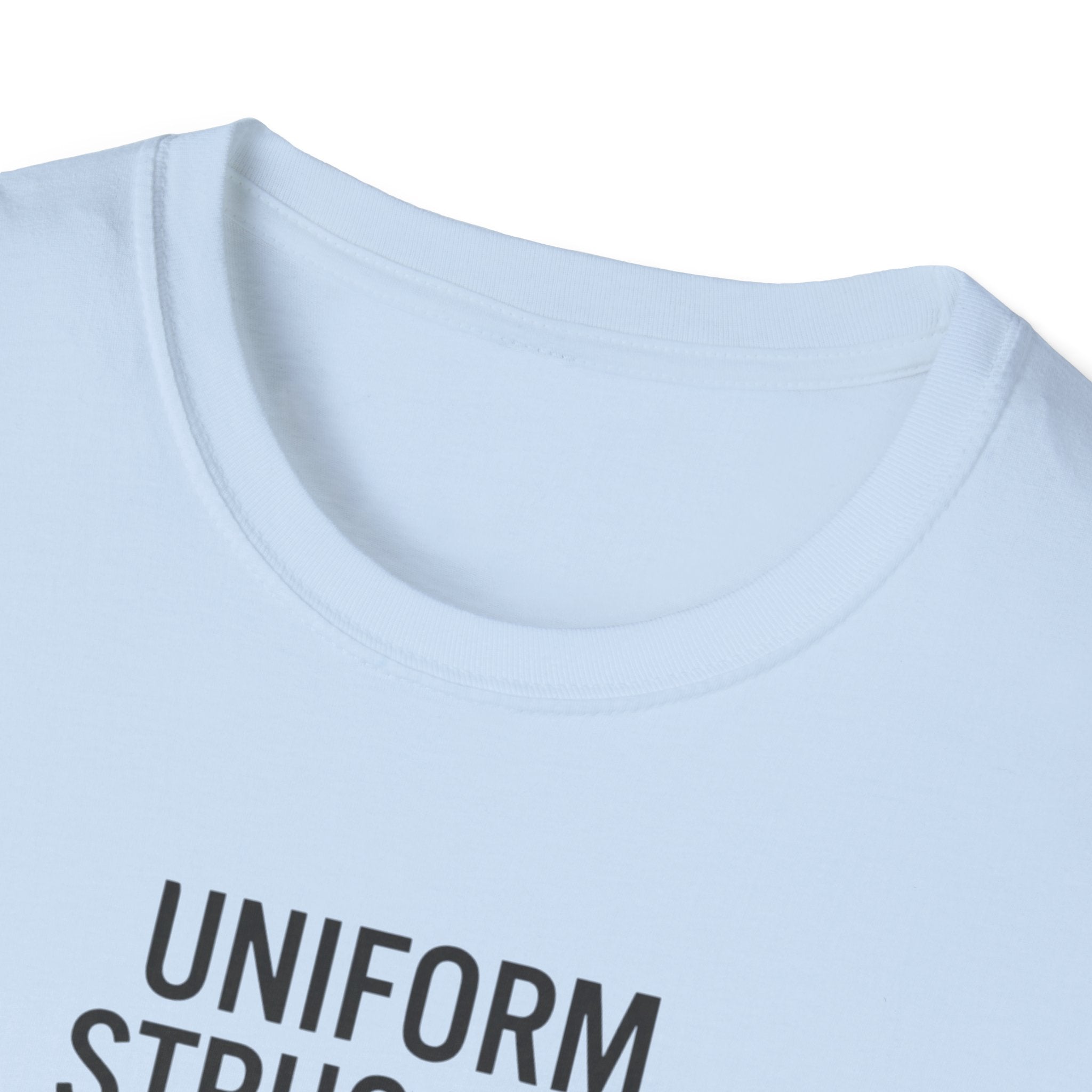 Uniform Struggles T-Shirt — Funny Police/Uniform Humor Tee (“It’s Part of the Brand”)