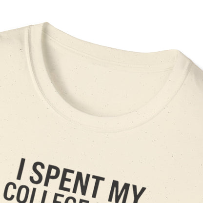 I Spent My College Fund on 100LL Aviation T-Shirt — Funny Pilot Fuel Shirt