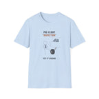 Pre-Flight "Inspection" T-Shirt — Funny Pilot/Aviation Tee