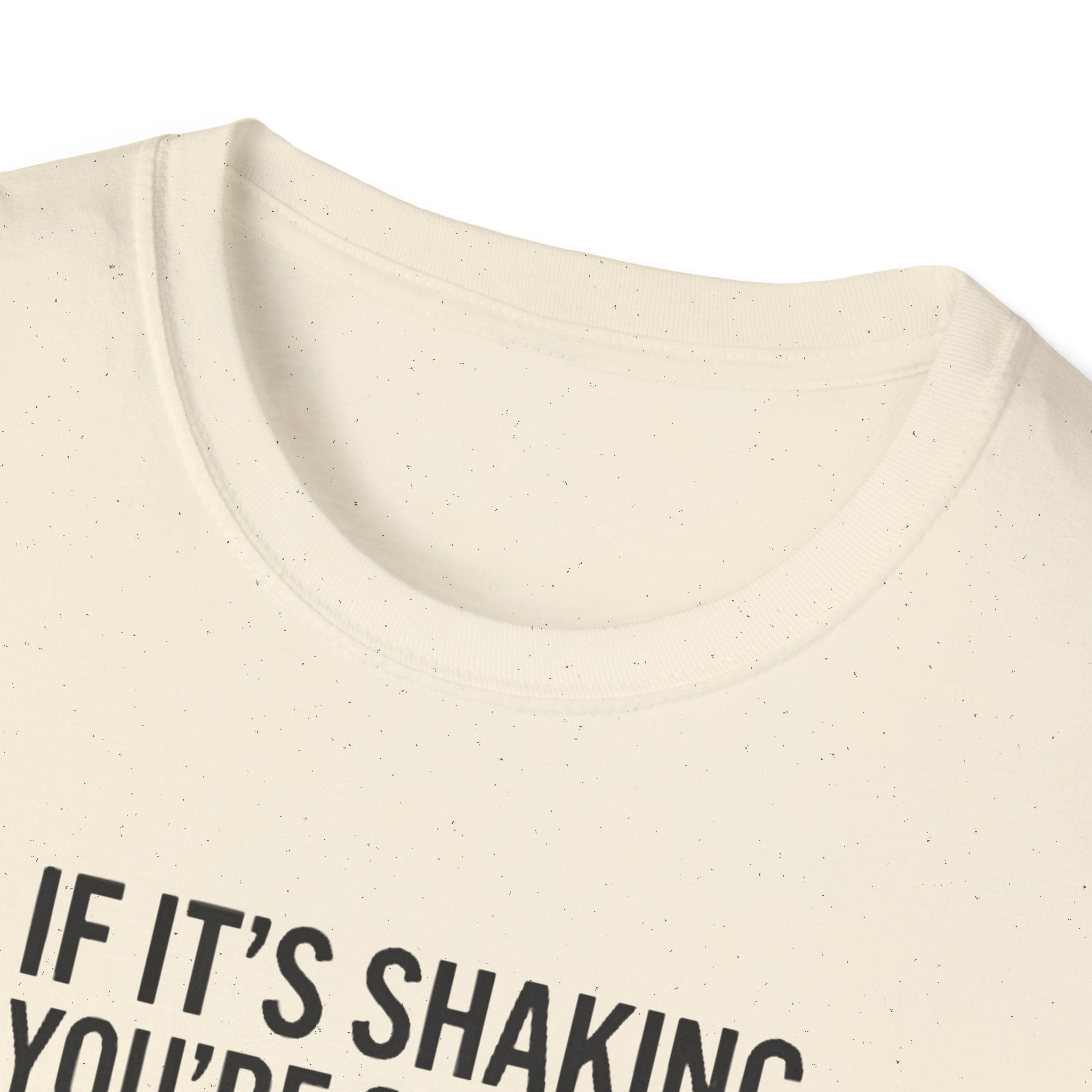 T-Shirt — "If It's Shaking, You're Stalling" Funny Driving Instruction Tee