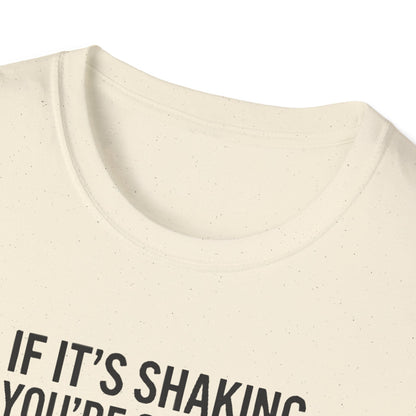 T-Shirt — "If It's Shaking, You're Stalling" Funny Driving Instruction Tee