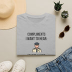 T-Shirt — “Compliments I Want to Hear: That’s a Nice Retro Livery” Vintage Pilot Graphic Tee