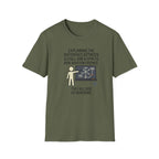 Aviation Humor T-Shirt — "Explaining the difference between a stall and a spin to non-aviation friends"