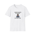 Cockpit Heater in January T-Shirt — Funny Pilot Aviation Tee