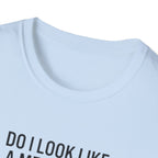 Mechanic Pilot T‑Shirt — "Do I Look Like a Mechanic?" Funny Aviation Tee