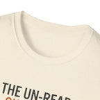T-Shirt — “The Un-Read Checklist: Did I Set the Trim?” Funny Book Lover Tee