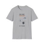 Pre-Flight "Inspection" T-Shirt — Funny Pilot/Aviation Tee