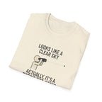 Aviation Humor T-Shirt — "Explaining the difference between a stall and a spin to non-aviation friends"