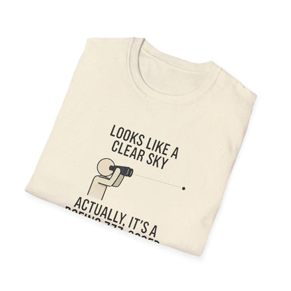 Aviation Humor T-Shirt — "Explaining the difference between a stall and a spin to non-aviation friends"