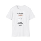 Aviation T‑Shirt — “The Three Point ‘Landing’” Pilot Humor Tee