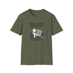 Pilot T-Shirt — “Real Pilots Don’t Need GPS (Except When They Do)” Aviation Tee