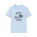 Aviation Pilot T-Shirt — "My Favourite Alarm Clock? A 6:00 AM GE90 Engine Start"