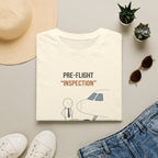 Pre-Flight "Inspection" T-Shirt — Funny Pilot/Aviation Tee