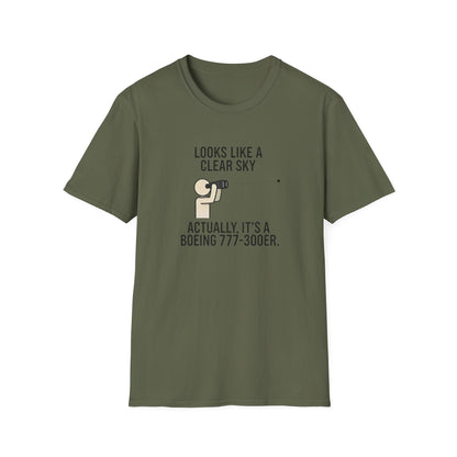 Aviation Humor T-Shirt — "Explaining the difference between a stall and a spin to non-aviation friends"
