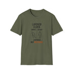 Layover Clock T‑Shirt — "Layover, Not Restover" Travel Tee
