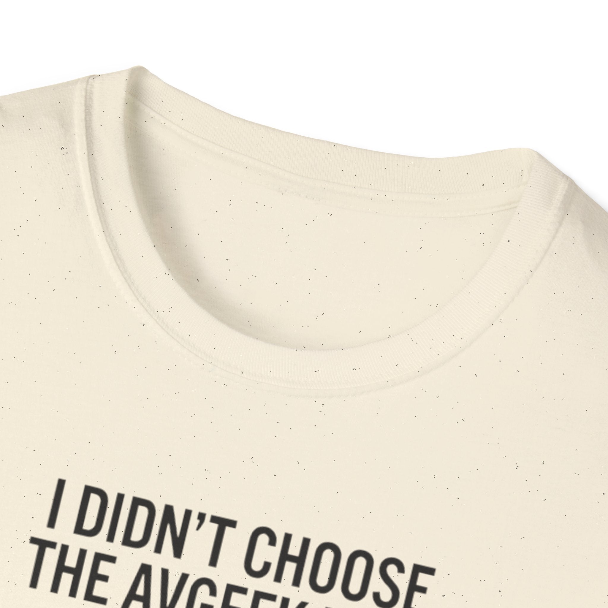 Pilot T-Shirt — "I Didn't Choose the Avgeek Life" Airplane Graphic Tee
