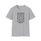 Pilot T-Shirt — "I Didn't Choose the Avgeek Life" Airplane Graphic Tee